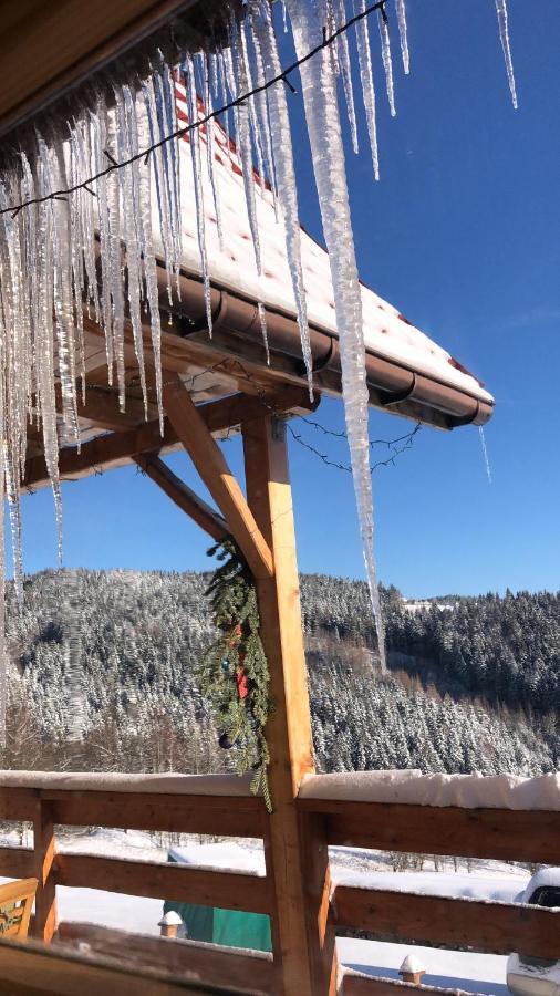 Chata Z Widokiem Na Babia Gore Pewel Wielka Exteriér fotografie