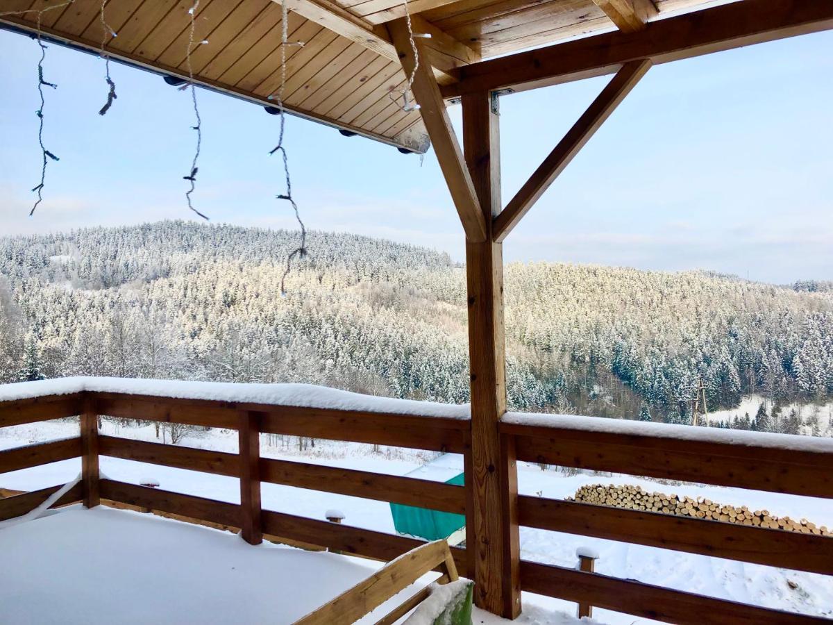 Chata Z Widokiem Na Babia Gore Pewel Wielka Exteriér fotografie